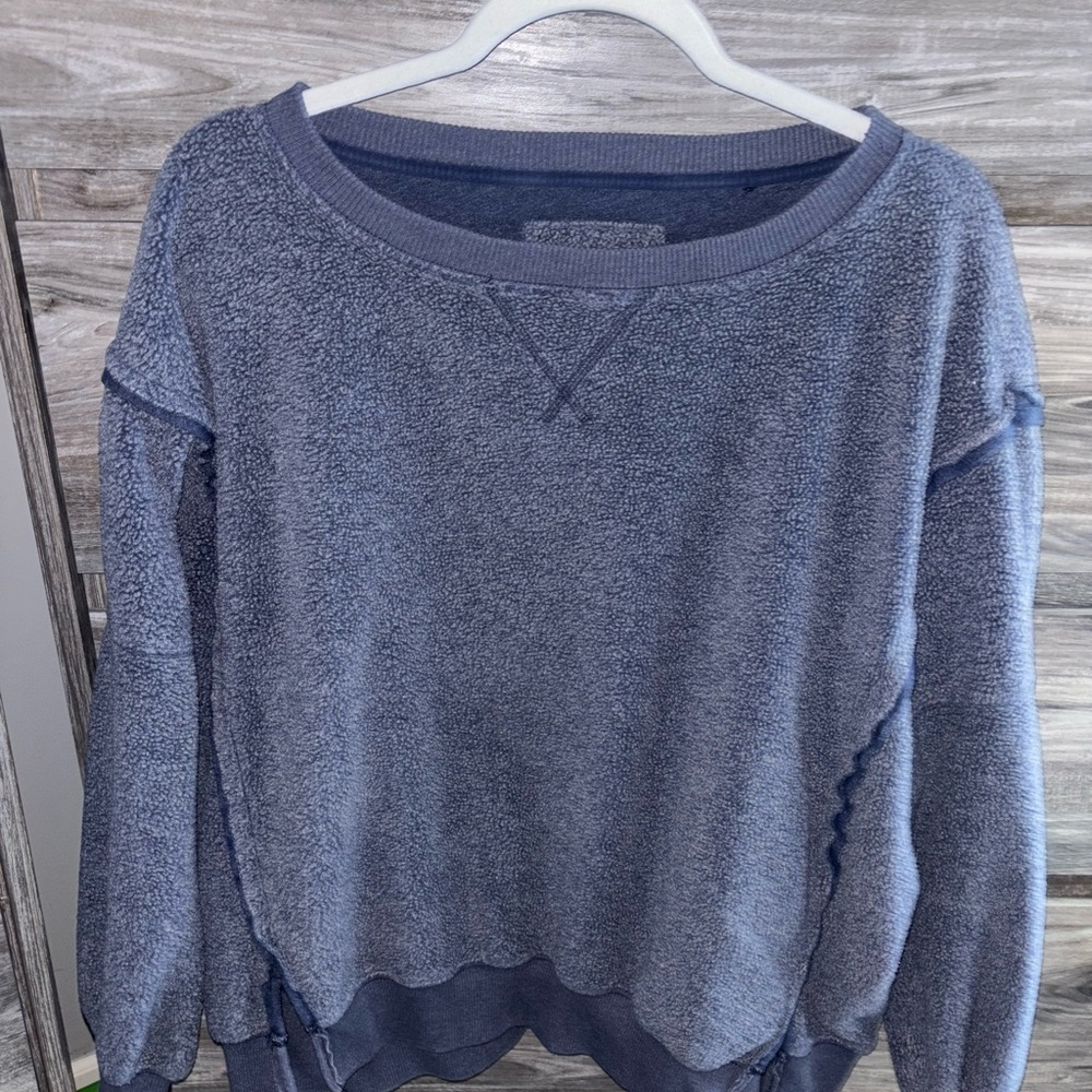 Cozy Blue Sweater Aerie
